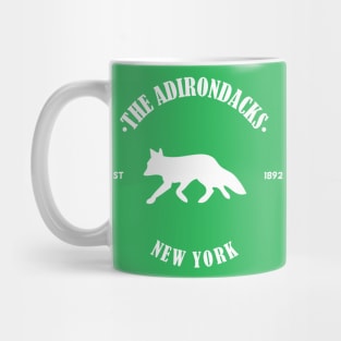 Fox Running - Adirondack Mountains Mug